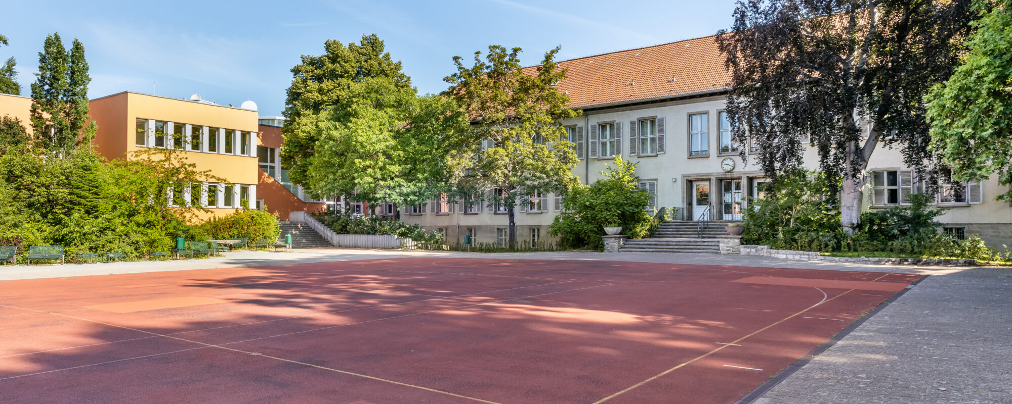 Canisius Berlin Jesuiten Schulhof